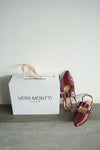 SLINGBACKS EMMA BURGUNDY