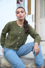 SADIE CARDIGAN OLIVE