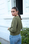 SADIE CARDIGAN OLIVE